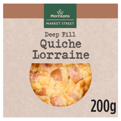 Morrisons deli quiche lorraine