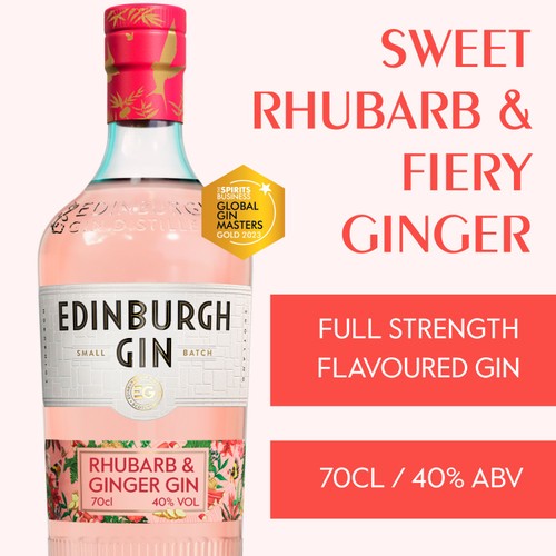 Edinburgh Gin Rhubarb & Ginger Gin