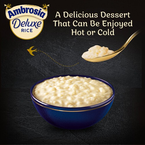 Ambrosia Devon Creamy Rice Pudding, Light Texture, 14.1 Ounce Cans (Pack Of 12