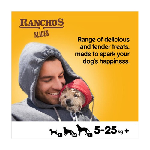 Pedigree Ranchos Adult Dog Treats Beef 4 Slices