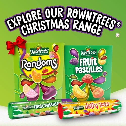 Rowntree's Fruit Pastilles Sweets Giant Tube 115g