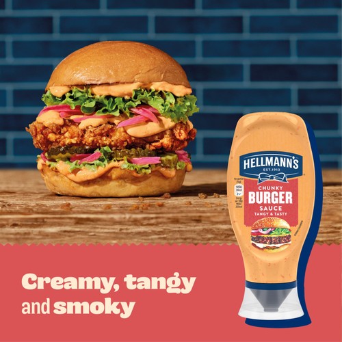 Hellmann's Chunky Burger Sauce 250ml