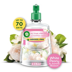 Air Wick Fresh Linen & White Orchid 24/7 Active Fresh Autospray Refill 228ml