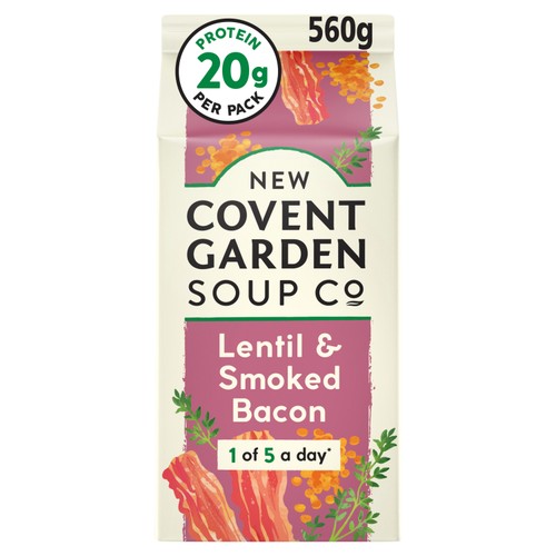 New Covent Garden Lentil & Smoked Bacon Soup