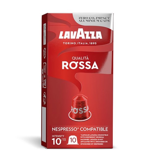 Lavazza Qualita Rossa Nespresso Compatible Capsules x10