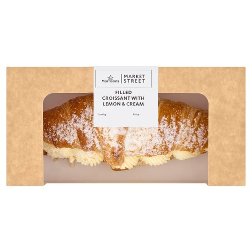 Morrisons Filled Croissant With Lemon & Cream