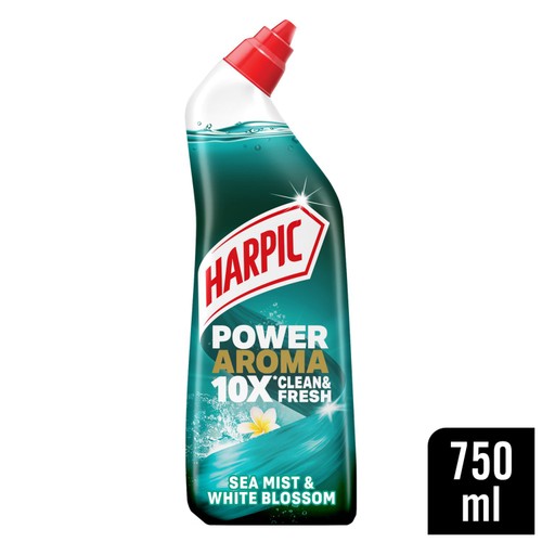 Harpic Power Aroma Sea Mist & White Blossom 