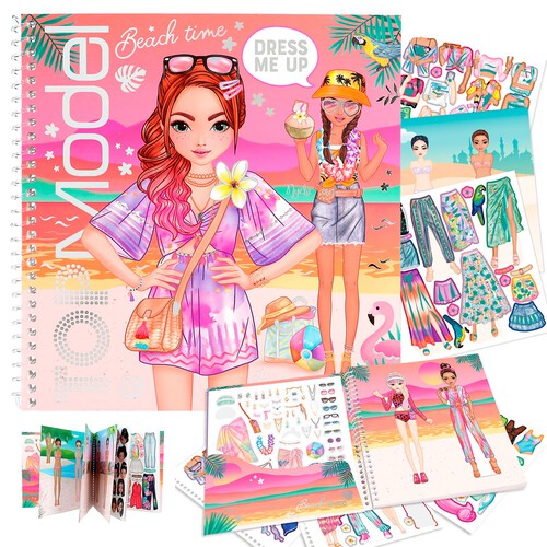 Topmodel Dress Me Up Stickerbook Holiday