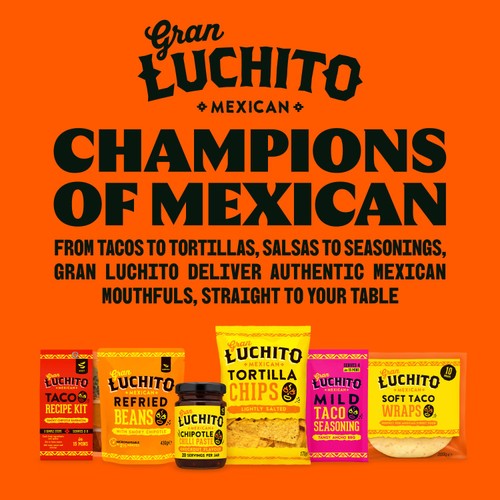 Gran Luchito Lightly Salted Tortilla Chips 170g
