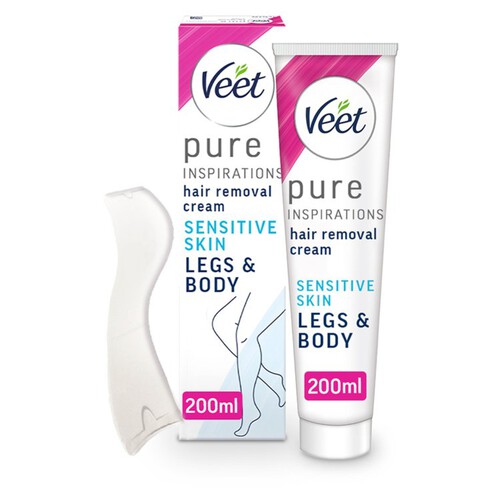 Veet Pure Hair Removal Cream Body & Legs for Sensitive Skin