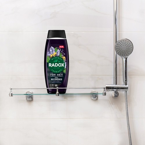 Radox Feel Recovered Male Shower Gel & Shampoo   450ml