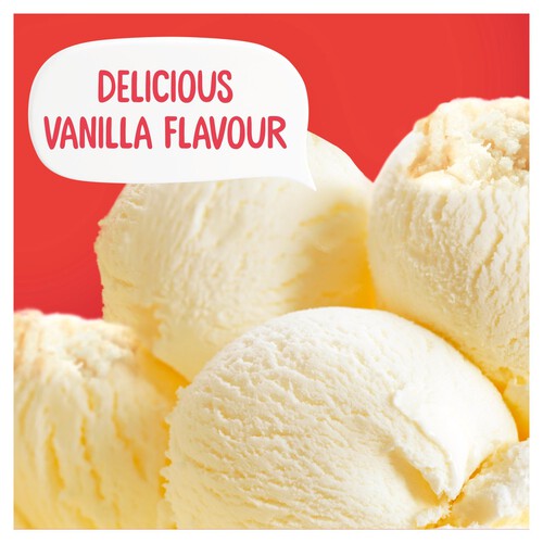 Wall's Soft Scoop Vanilla Ice Cream Tub Dessert