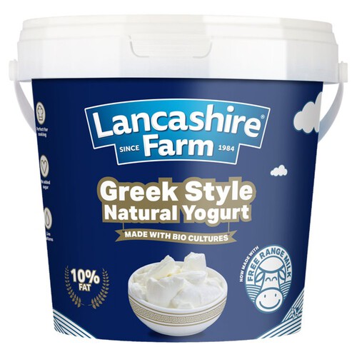 Lancashire Farm Greek Style Natural Yogurt 