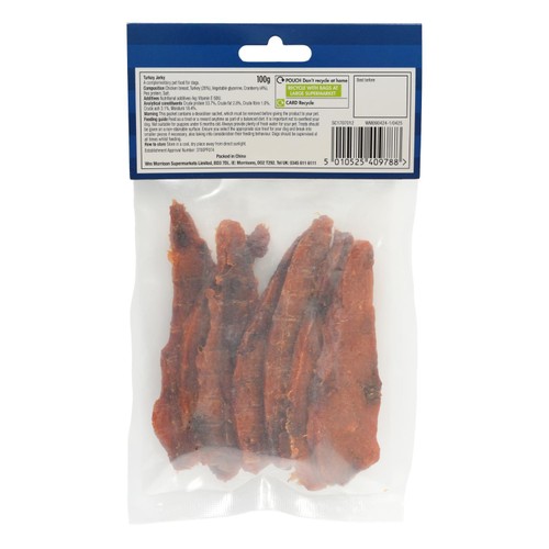 Morrisons Turkey & Cranberry Jerky 