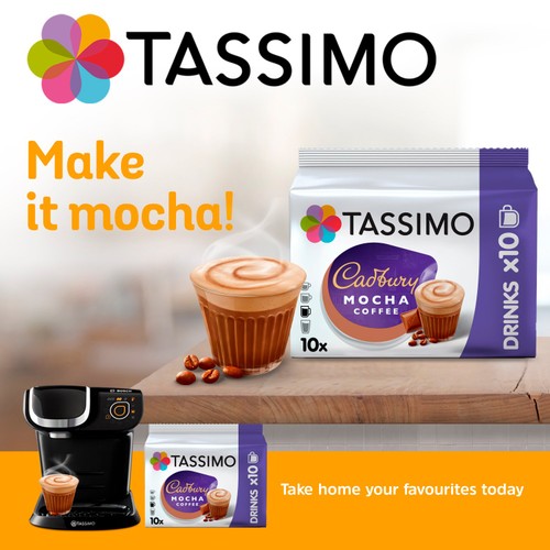Tassimo Cadbury Mocha 10 Pods 160g