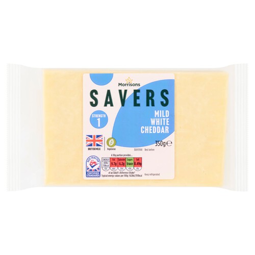 Morrisons Savers Mild White Cheddar 