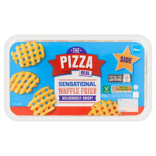 Morrisons The Pizza Deal Sensational Waffle Fries 300g