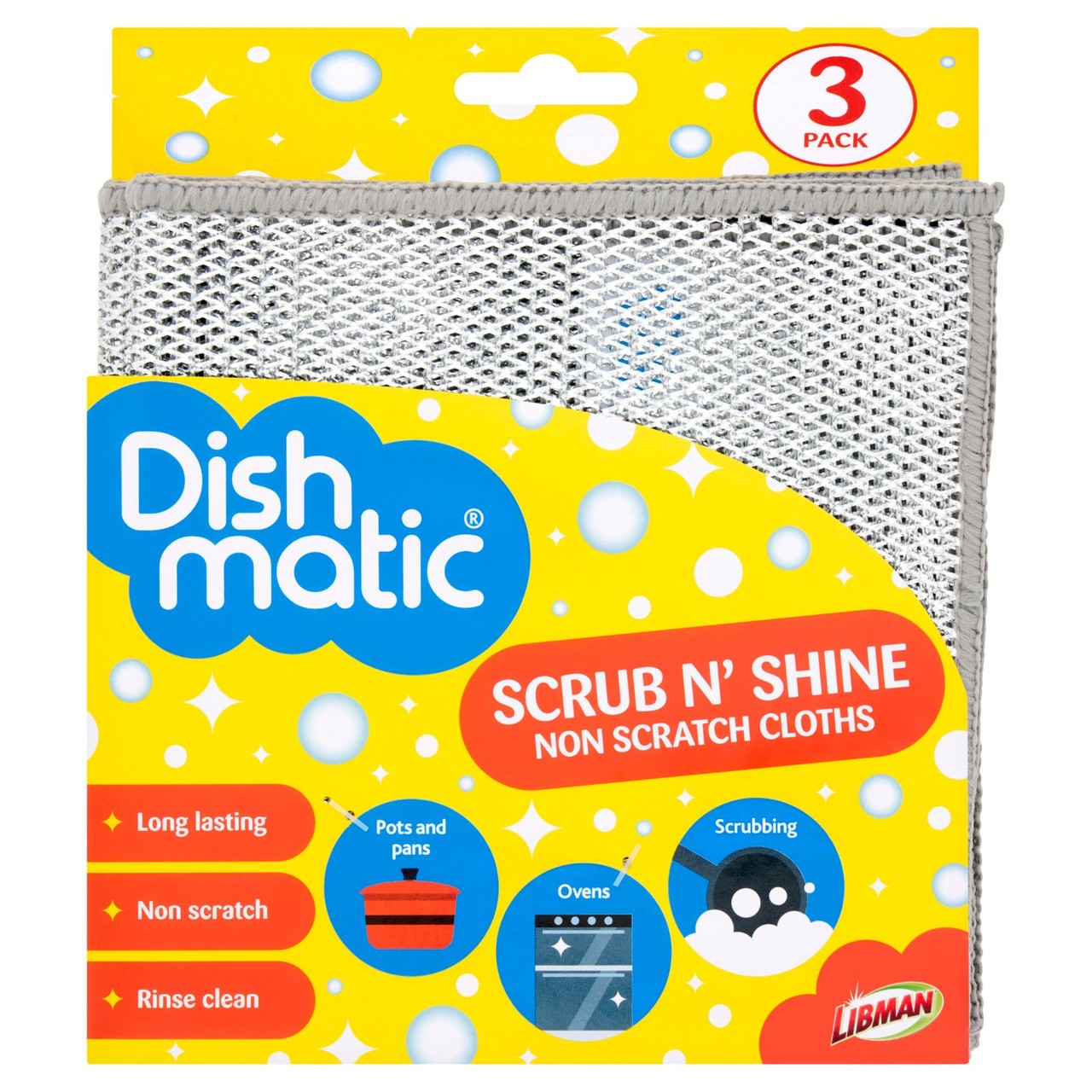 Dishmatic Scrub N' Shine Cloths