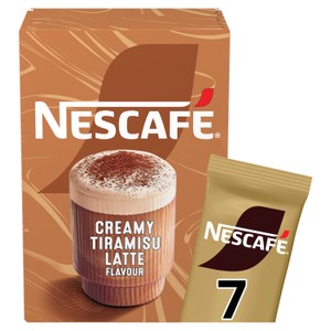 Nescafe Frothy Tiramisu Latte Coffee 7 Sachets