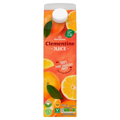 Morrisons 100% Fruit Clementine Juice