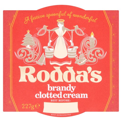 Rodda's Brandy Clotted Cream 