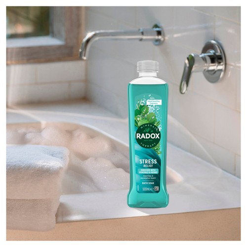 Radox Stress Relief Mineral Therapy Bath Soak 500ml