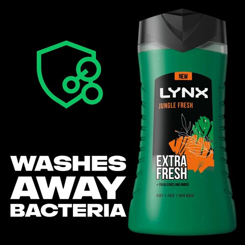 Lynx Bodywash Shower Gel Jungle Fresh