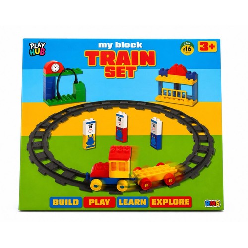 My First Block Train Set