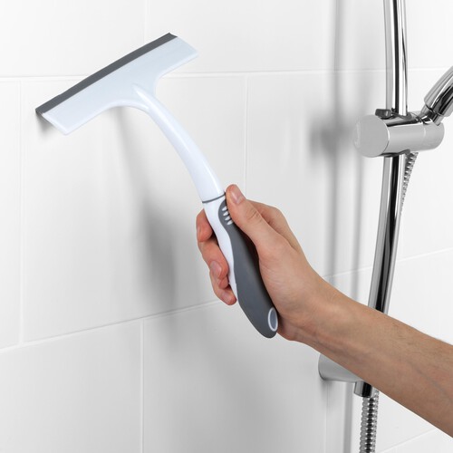 Anti-bac Shower Squeegee With Holder