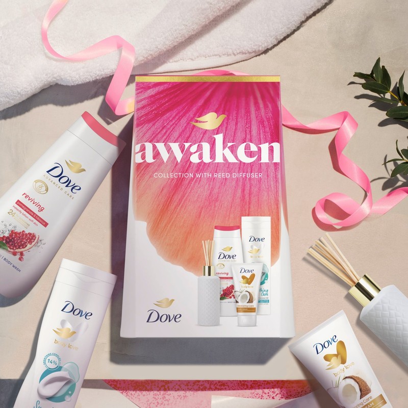 Dove Awaken Collection Reed Diffuser Gift Set - Morrisons Online ...