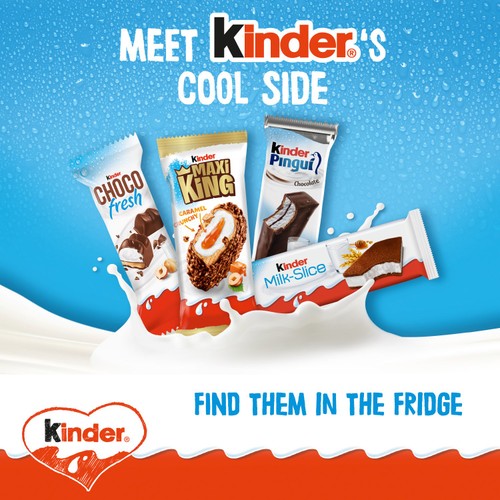 Kinder Milk Chocolate Medium Snack Bars