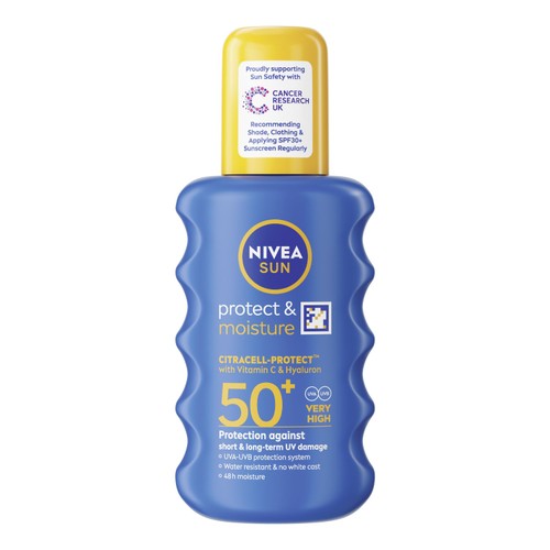 NIVEA SUN Protect & Moisture 50+ Sun Spray