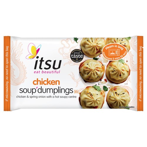 itsu 6 chicken soup dumplings 168g
