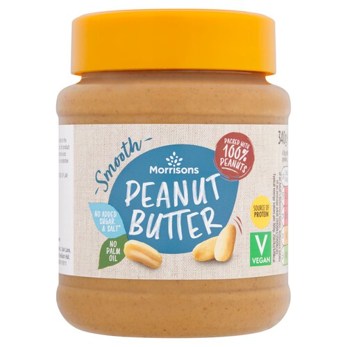 Morrisons 100% Smooth Peanut Butter