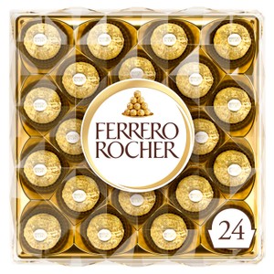 Ferrero Rocher Milk Chocolate Hazelnut Pralines Gift Box of Chocolates 16 Pieces 200g