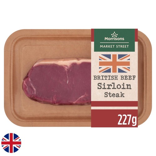 Morrisons British Sirloin Steak