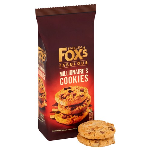 Fox's Fabulous Millionaire's Cookies 180g