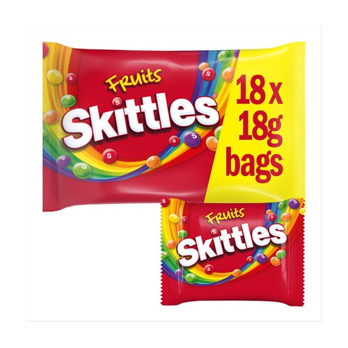 Skittles Fruit Funsize 18 Pack