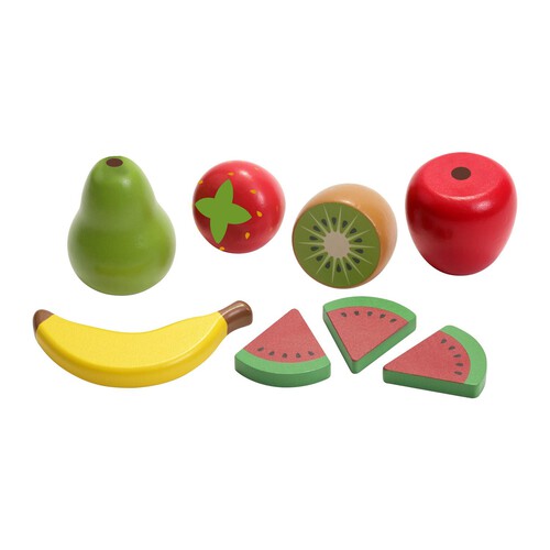 Ollie & Grace Wooden Toy Fruit Food Crate (wigig)