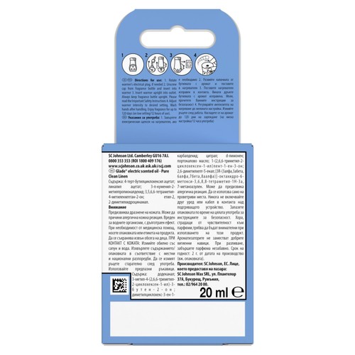 Glade Electric Refill Clean Linen