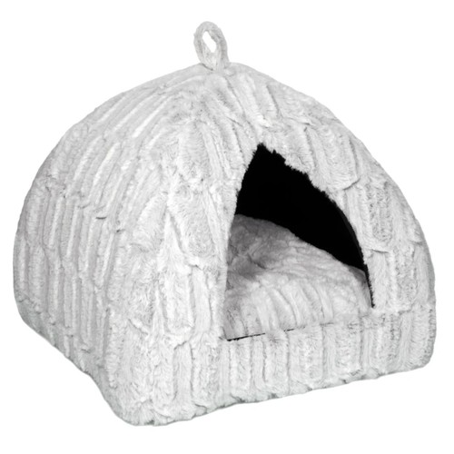 Morrisons Petface Bamboo Plush Igloo Cat Bed