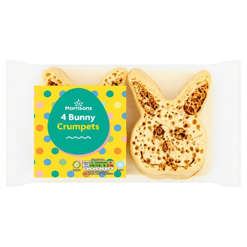 Morrisons Easter Bunny Crumpets