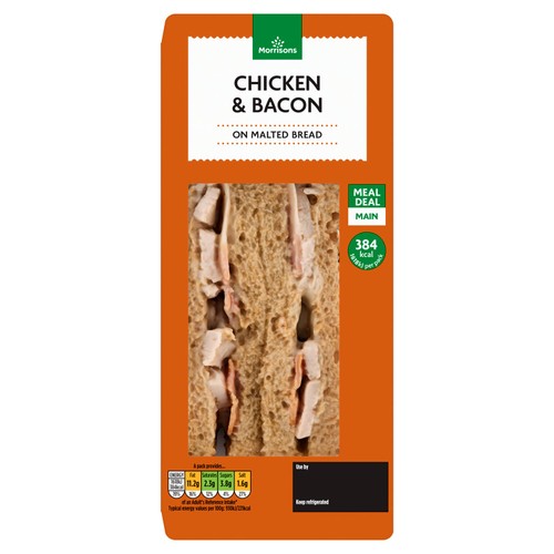 Morrisons Roast Chicken & Bacon Sandwich