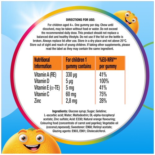 Centrum Immunity Support, Gummy Multivitamins for Kids