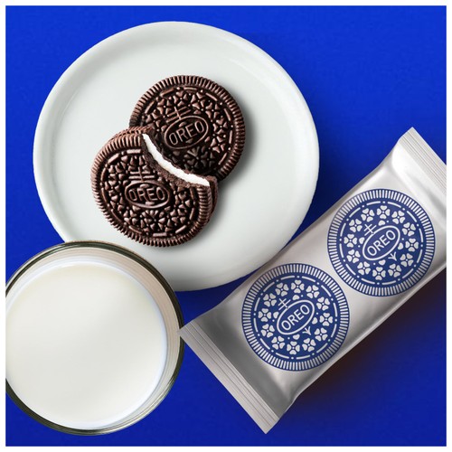 OREO Mini Vanilla Sandwich Biscuits 6 Snack Packs 114g
