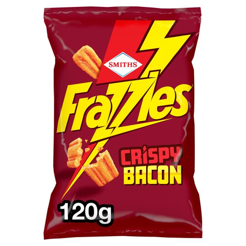 Smiths Frazzles Crispy Bacon Sharing Snacks Crisps