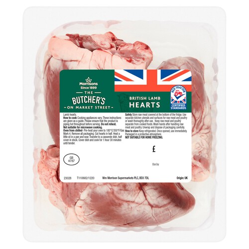 Morrisons Lamb Hearts