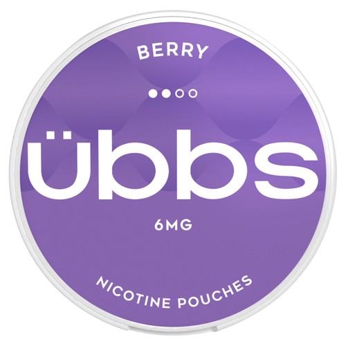Ubbs Pouches Berry Regular 6mg