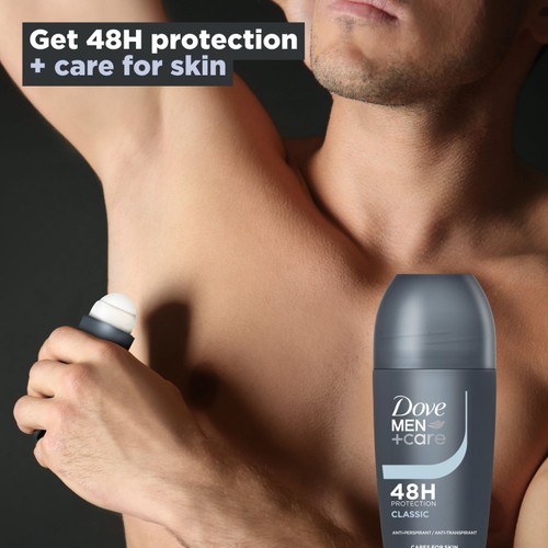Dove Men Anti-perspirant Deodorant Roll On Classic 50ml
