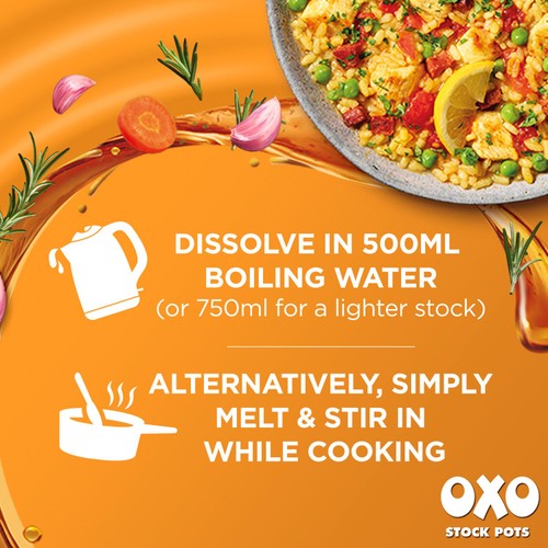 Oxo Stock Pots Succulent Chicken 4 x 20g